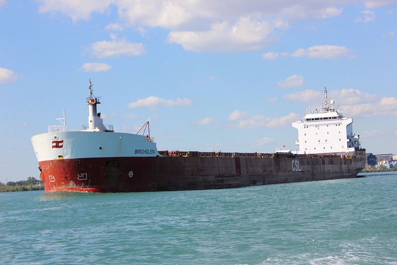 Detroit container ship