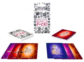 Adult novelty games and positions cards