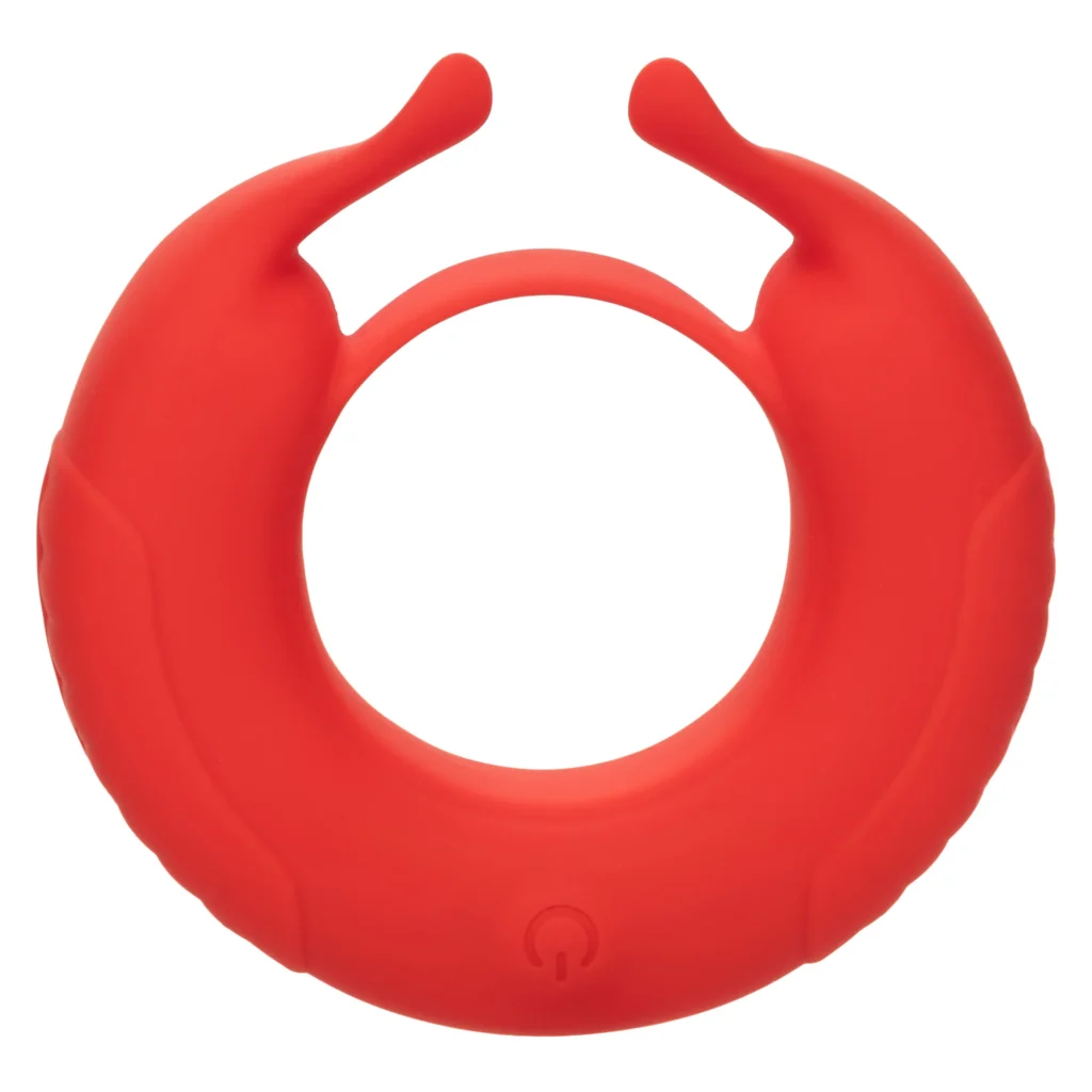 Red C-ring with ergonomic shape